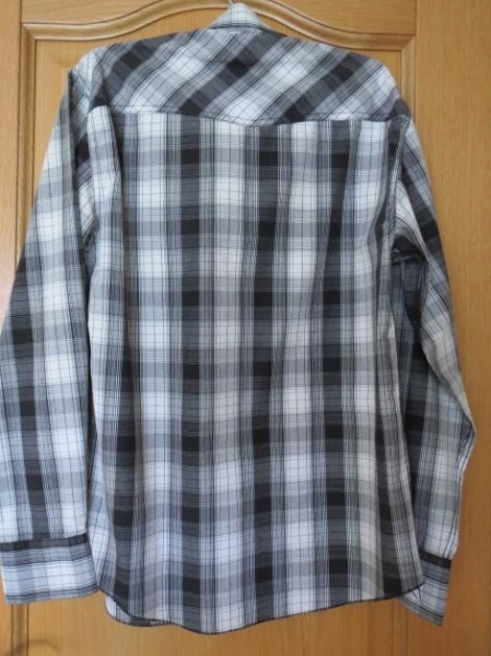 Hemd(sportlich),kariert,Langarm,Gr.38/S