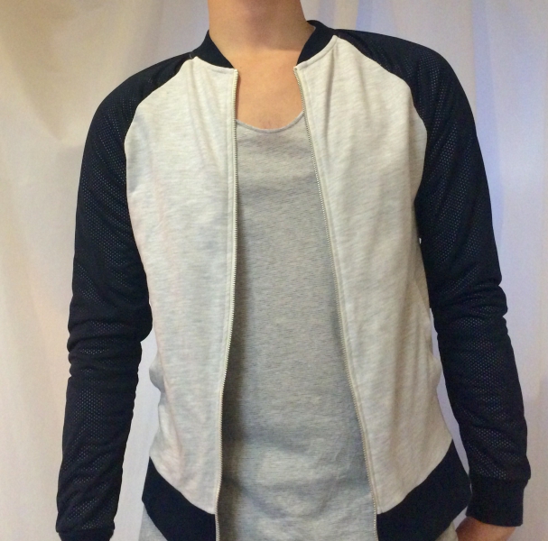 Topman - Sweat-Jacke - Netzstoff