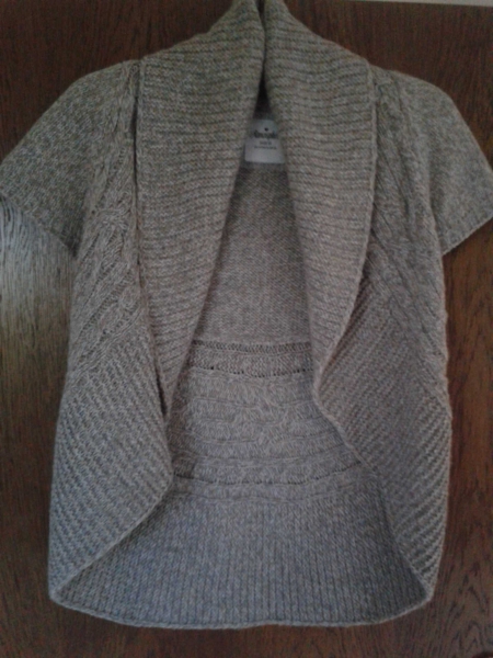 Atmosphere Strick-Cardigan beige-grau Gr. 38 S
