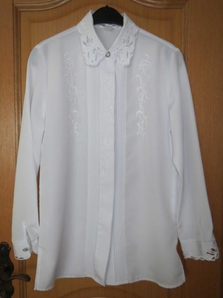 Bluse,Langarm,weiß,sehr schick