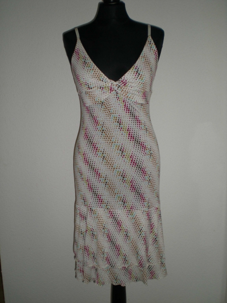 Sisley Sommerkleid mit Punkten Gr. S