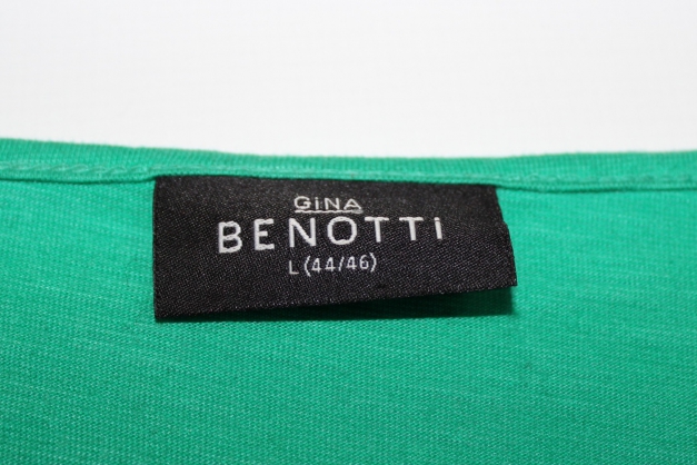 Langärmliges Oberteil in türkis Gr. L (44/46) Basic Shirt