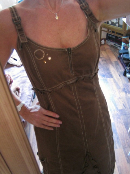 Kleid Trägerkleid Sommerkleid Biba