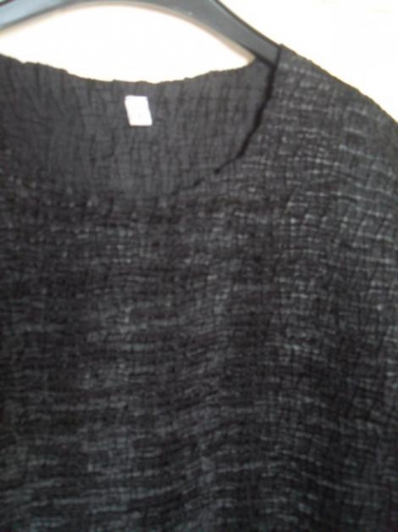 ungewöhnliches Crinkle-Shirt