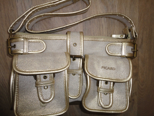 Handtasche gold Picard süß / Picard 