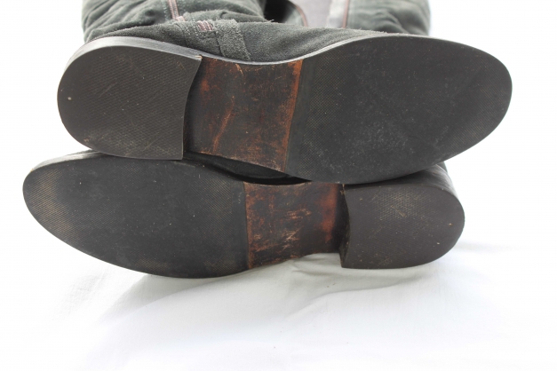 Stiefel grau, anthrazit Gr. 41, Wildleder, / Cypres 