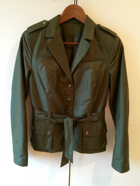 NEU Business Kostüm Military Rock Jacket Blazer Damen M 38 grün oliv khaki kaki