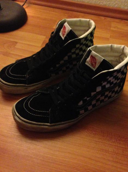 Vans Skate High Black/White