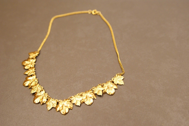 Kette Blätter Unikat