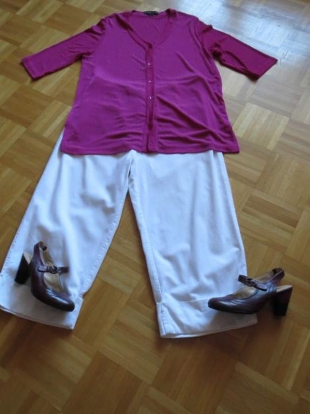 Cardigan,Kurzarm,fuchsia,Neuwertig