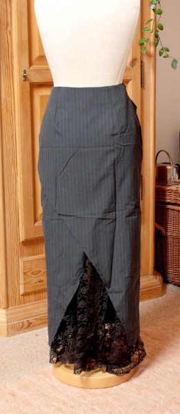 Neovictorianischer Wickelrock, Unikat, Gothic