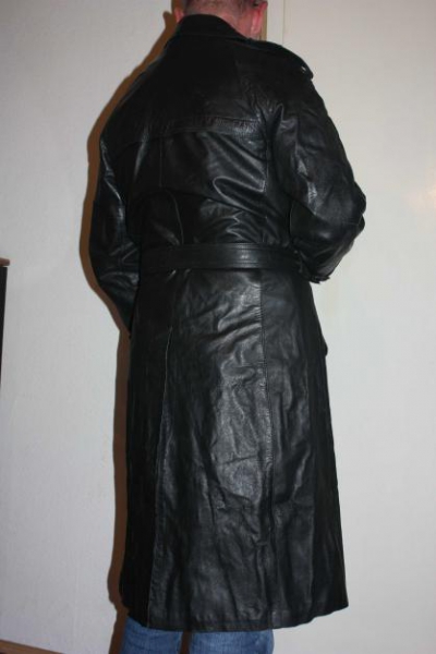 Ledermantel, Gr. 52, Echtleder