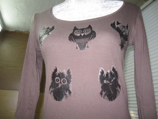 *** Super ~ Langarmshirt ~ Eulenmotiv ***