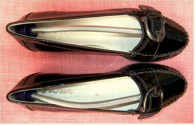 Wie neu - Sioux Lackleder Pumps - 100 % Leder - rabenschwarz - Größe 5 ( 38 )