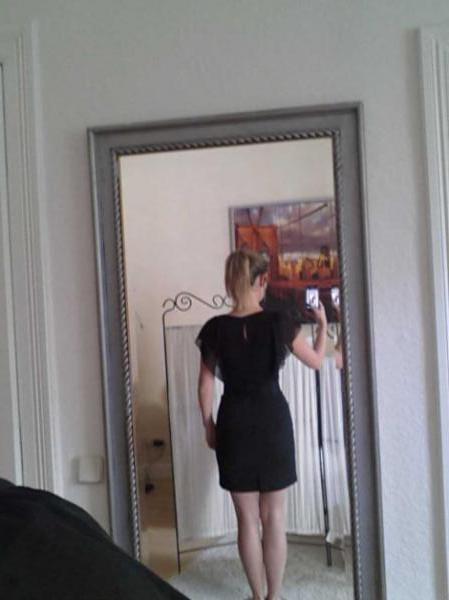 wunderschönes Cocktailkleid mit Chiffon