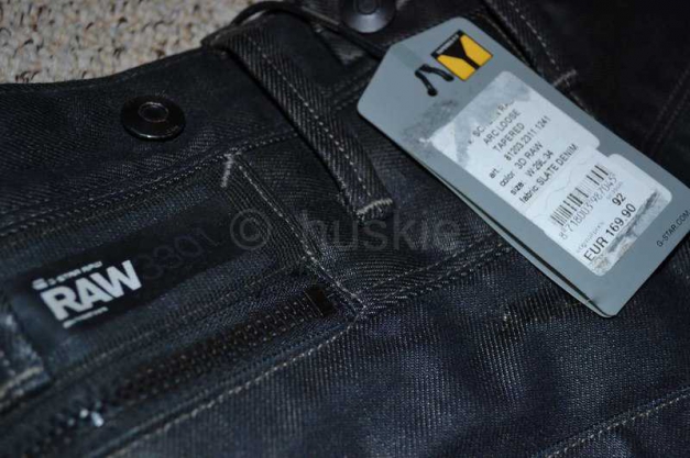 Original G-STAR Raw Screen Radar Arc Loose Tapered Slate Denim W29 L34