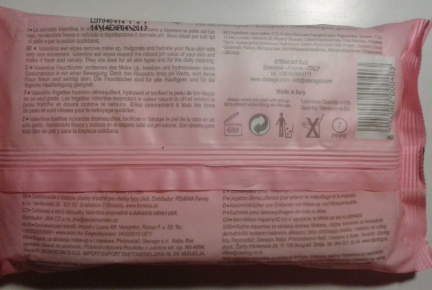 Valentina Stenago Make-up Abschminktücher 