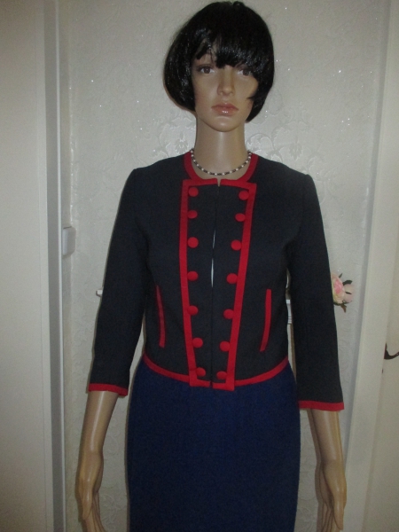 NEU * Marine * Navy * Sailor * Maritim * Navy * Matrosen * Military- Style * Anzug * Kostüm * Blazer * Jäckchen 