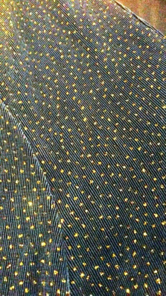 Tolles Via di Ronnetta blaues Kleid mit Glitzer NEU