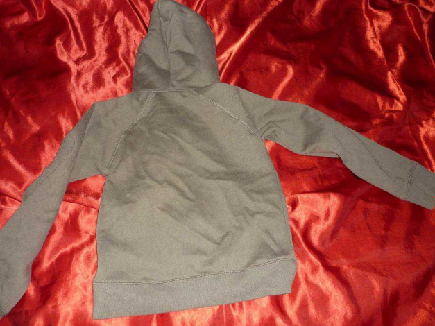 Winter Hoddie Kaputzenpulli  * 152 * kahaki oliv grün fell kaputze