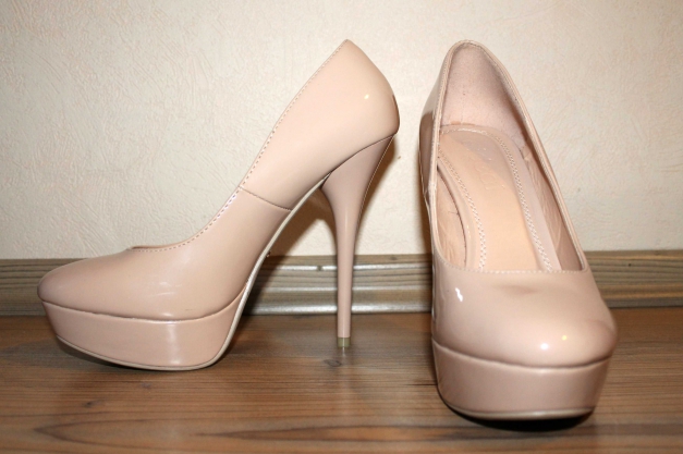 Lack High Heels Nude gr.40