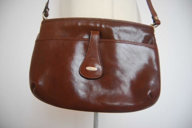 Leder Umhängetasche Tasche Trendi