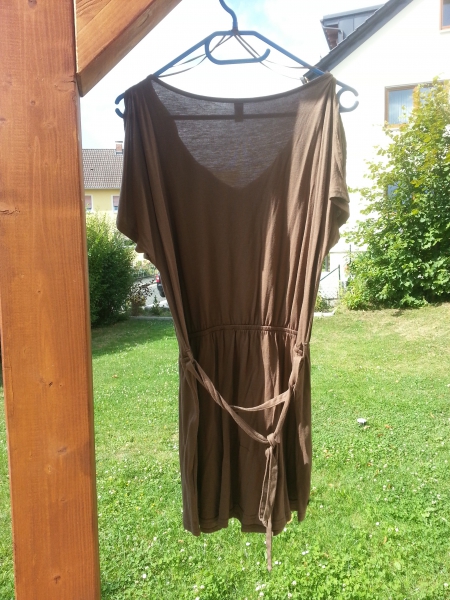 Longshirt Shirt braun Applikation Sommer Esprit