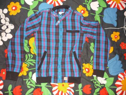 * NEU * Forvert * Jacke Gr S 46 * schwarz blau rot kariert * Preis: VB