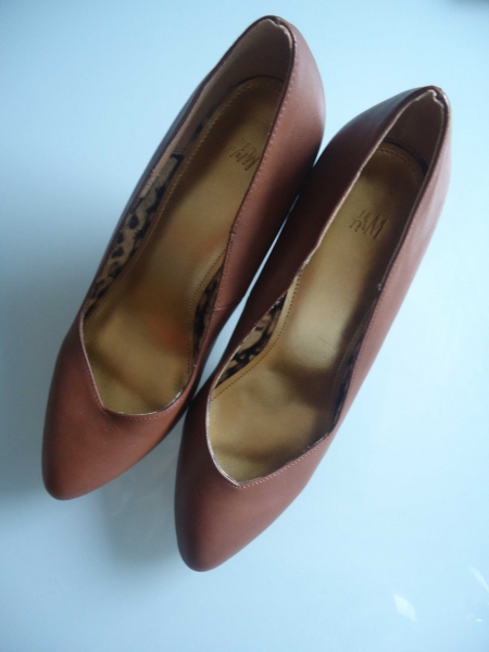 H&M Pumps cognac braun 39