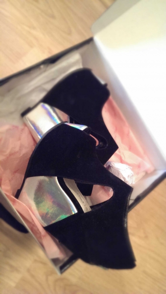 ASOS wedges high heels neu 