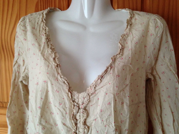 beige Bluse, Esprit,
