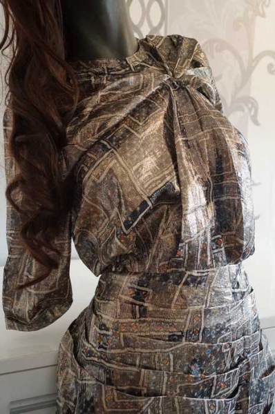 Isabel Marant pour H&M Metalic Gold Designer Kleid 40 L ausverkauft Neu