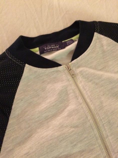 Topman - Sweat-Jacke - Netzstoff