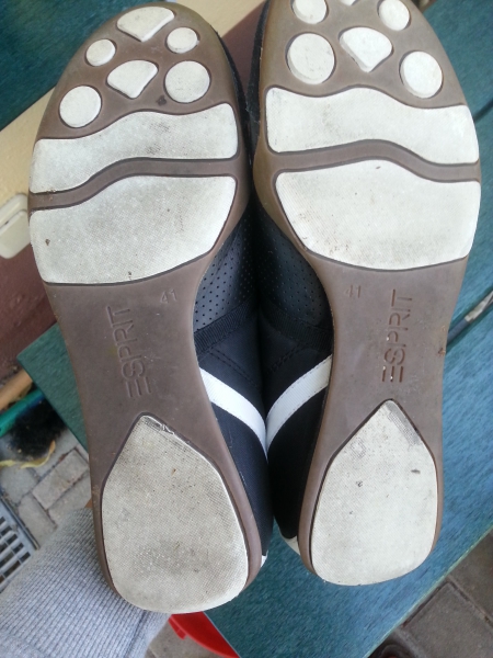 Schuhe schwarz weiß Esprit