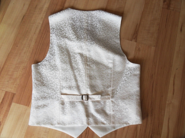 Hochzeitsweste, Plastron, Einstecktuch (L'legance, Gr. 48)