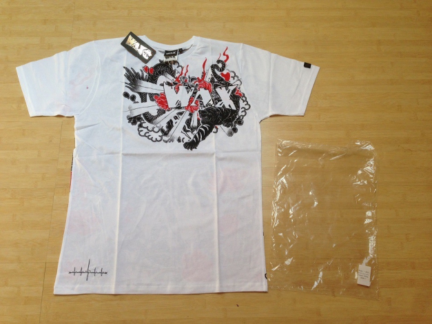 Designershirt WAX Tattoo Japanstyle Skaterwear Actionwear USA Boyfriend Style