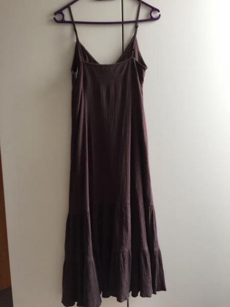 Braunes leichtes Sommerkleid