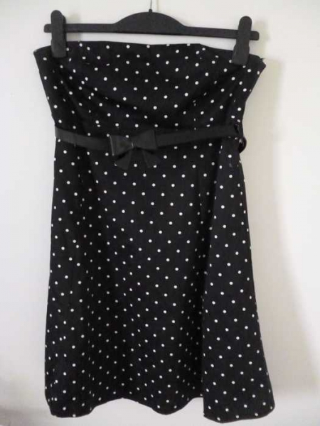 50´s-Kleid mit Polkadots