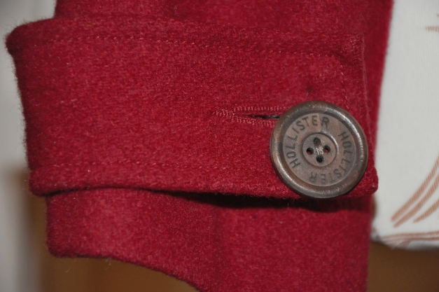 Hollister Damen Winter Duffle Übergangs Jacke Dufflecoat Mantel m Kapuze Gr. M S XS 