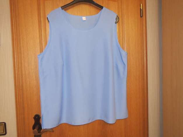 Top, Gr. 50/XL, neu, blau