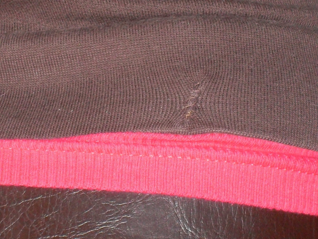 Blend Sweathirtjacke braun beige rot Gr. XS