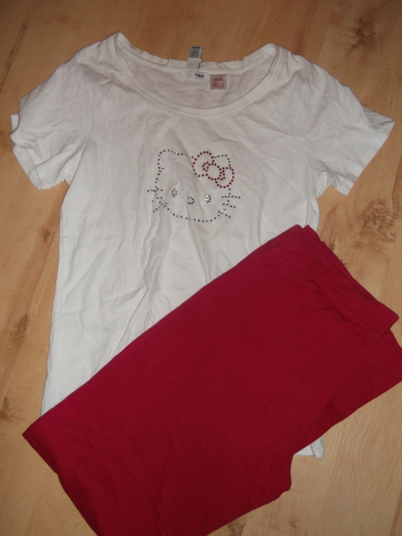 Hello Kitty Schlafanzug Gr.S