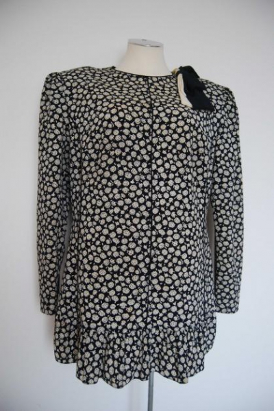 Vintage True Bluse  Oberteil Blümchen  Blogger Trendi