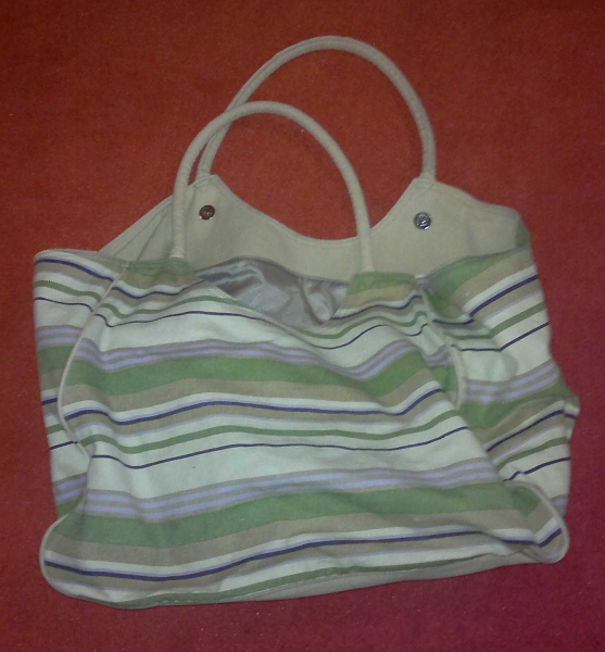 Grüne Shoppingtasche