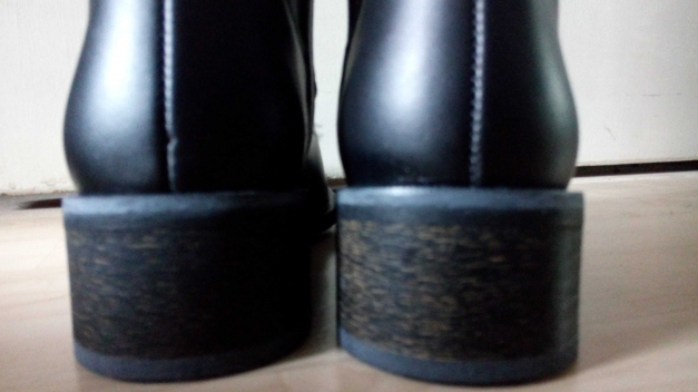 Vegane Stiefel, ohne Leder, schwarz, von Vegetarian Shoes