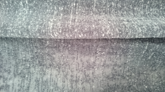 grau melierter Cardigan