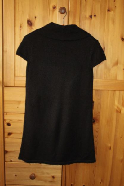 Strickoberteil Kleid braun