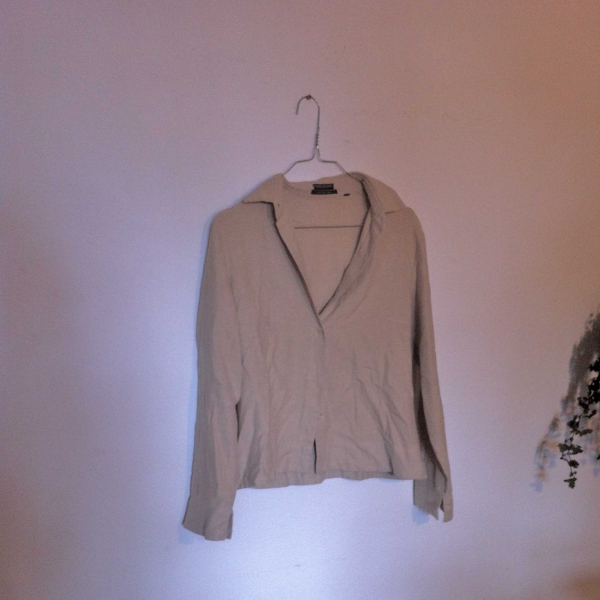 Beiges Jackett / Bluse