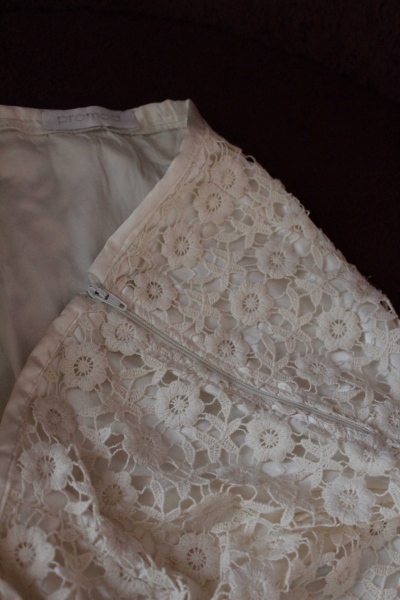 Wunderschöner Cremefarbener Rock von Promod