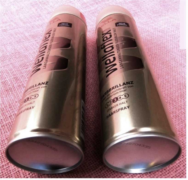 2 x Wellaflex Haarspray - Farbbrillanz - Starker Halt - je 250 ml